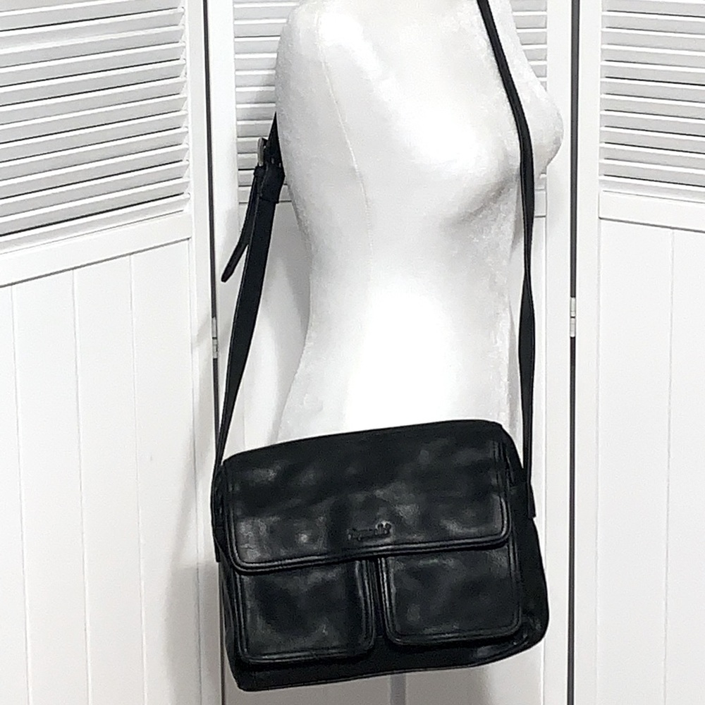 Tignanello Black leather Crossbody bag - Picture 3 of 7